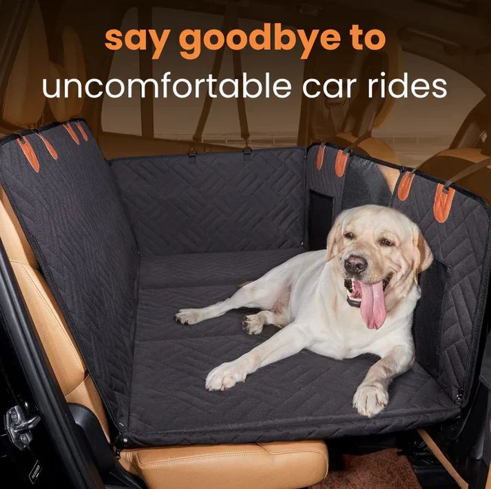 Hard Bottom Dog Car Seat Cover