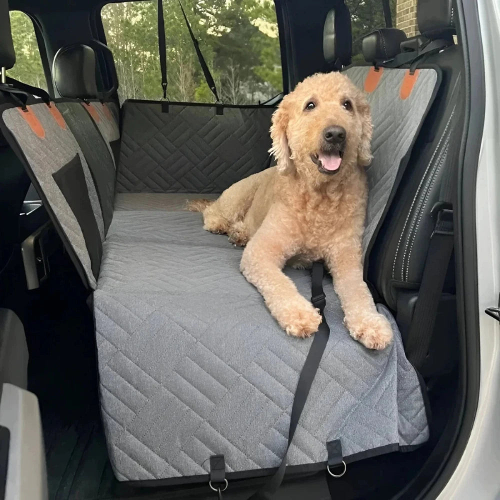 Hard Bottom Dog Car Seat Cover